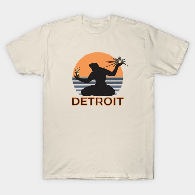 The Spirit of Detroit T-Shirt by Blasé Splee Design : Detroit